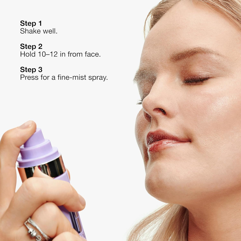 Clinique Set The Day Makeup Setting Spray With Aloe Water + Antioxidants | Sets Makeup All Day | Soothing + Hydrating Face Mist | Alcohol-Free + Suitable For Sensitive Skin
