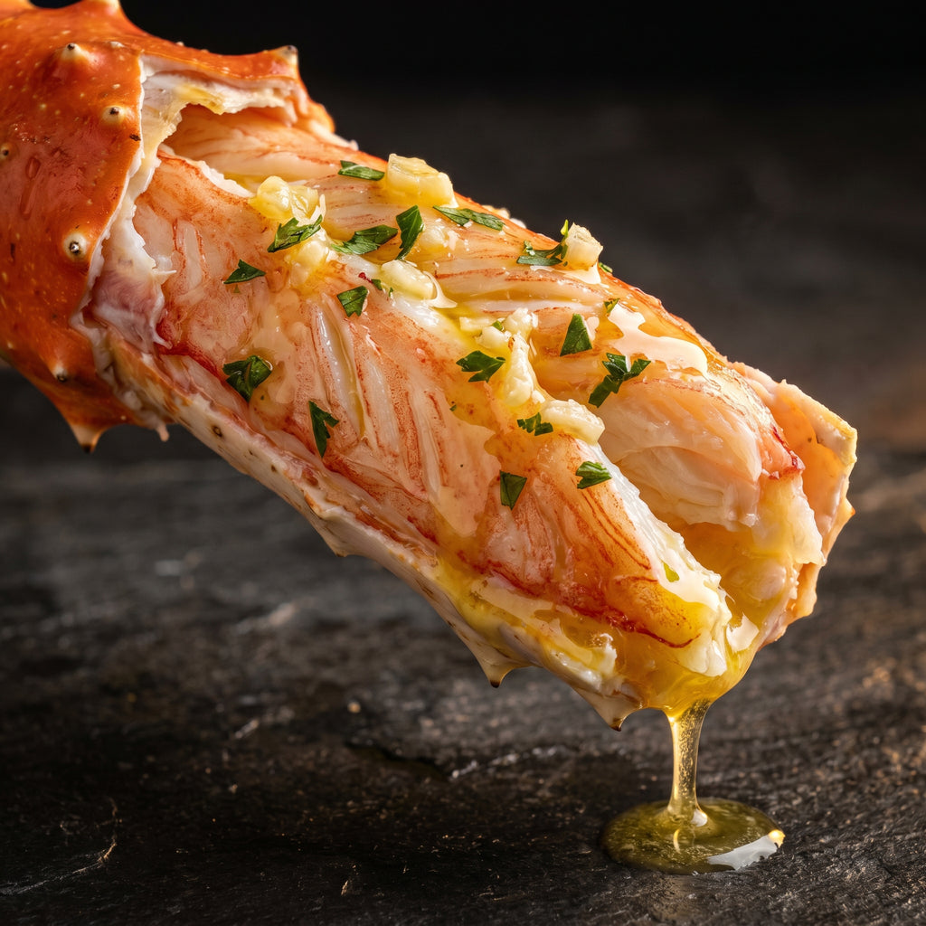 The Ultimate Family Feast: Colossal Red King Crab Legs - Hand-Selected for Highest Meat-to-Shell Ratio